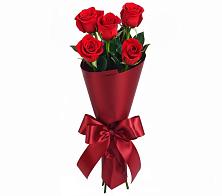 Букет 5 Красных роз Эдлесс Лав в Николо-Урюпино