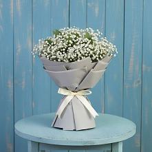 Букет цветов из:  Гипсофила в Николо-Урюпино