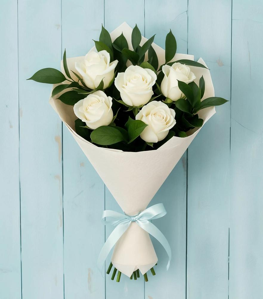 Букет цветов из: Розы в Николо-Урюпино