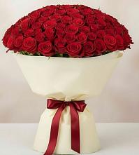 Букет 101 Красная роза Милано в Николо-Урюпино