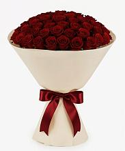 Букет 101 Бордовая роза Блэк Бакарра в Николо-Урюпино