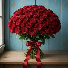 Букет Красные розы Блэк Меджик в Николо-Урюпино