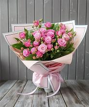Букет Розовый кустик в Николо-Урюпино
