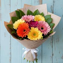 Букет цветов из:  Герберы #REPLACE_PRED# Николо-Урюпино