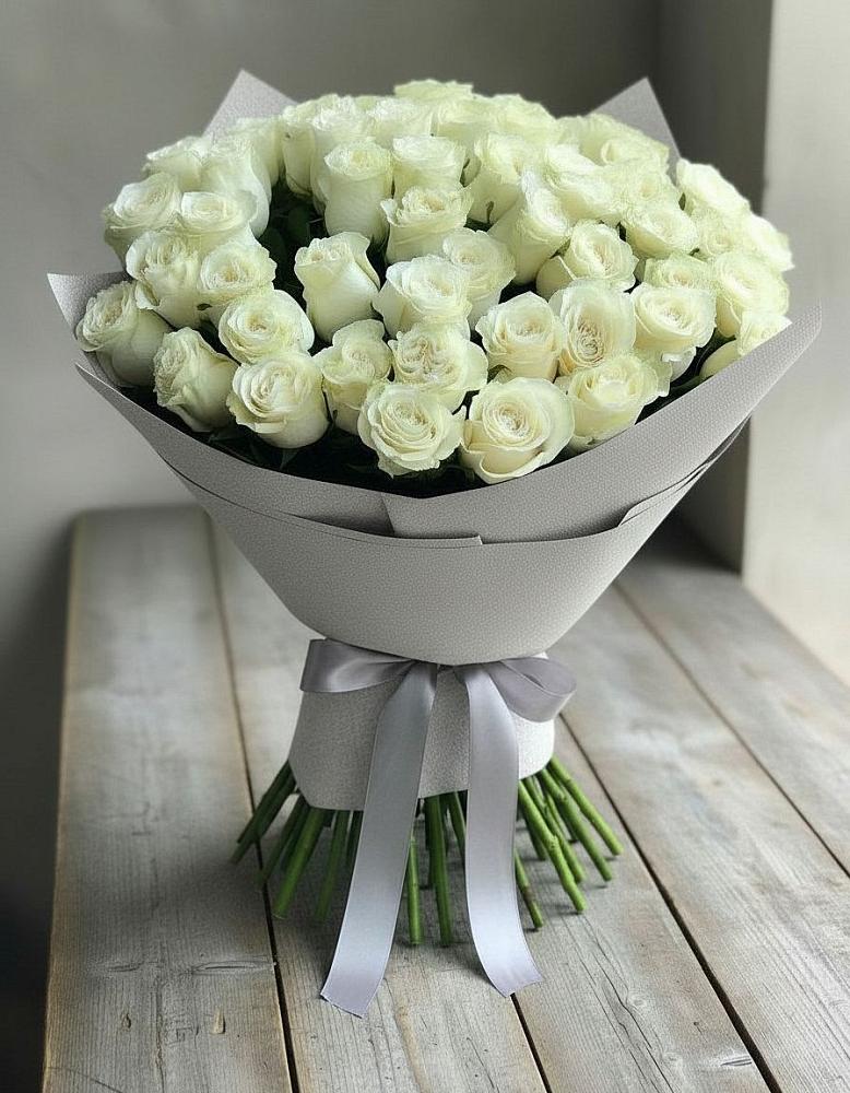 Букет 35 Белых роз в Николо-Урюпино