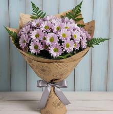 Букет цветов из:  Хризантемы в Николо-Урюпино