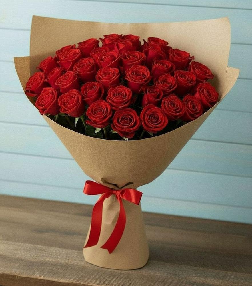 Букет Красные розы Милано в Николо-Урюпино