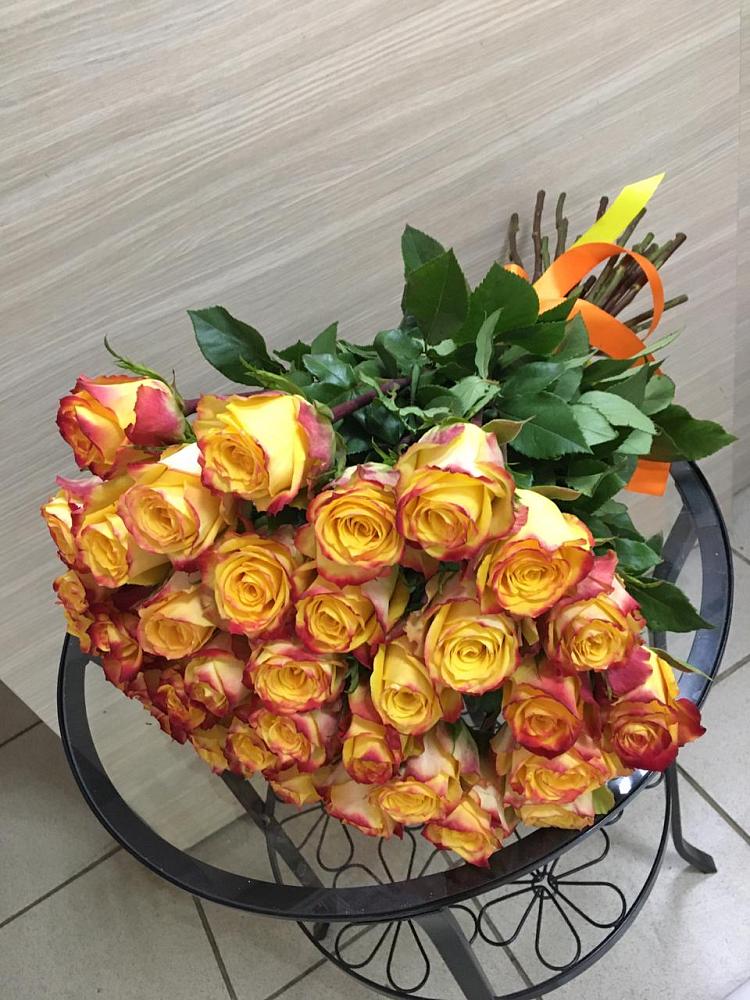 Букет Желтые розы в Николо-Урюпино