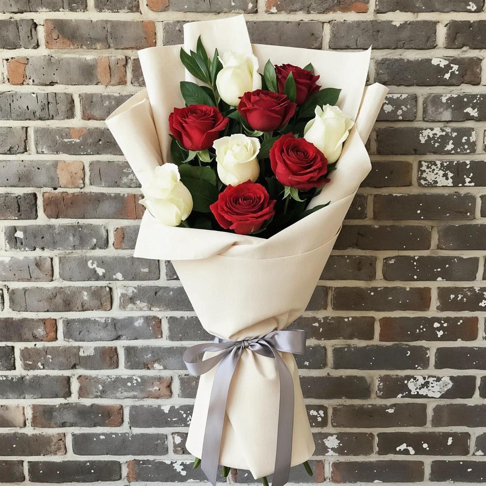 Букет цветов из: Розы в Николо-Урюпино