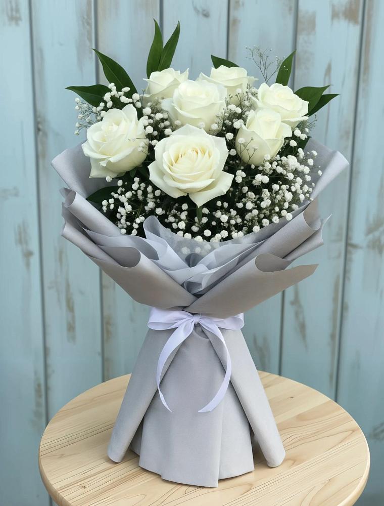 Букет цветов из: Розы в Николо-Урюпино