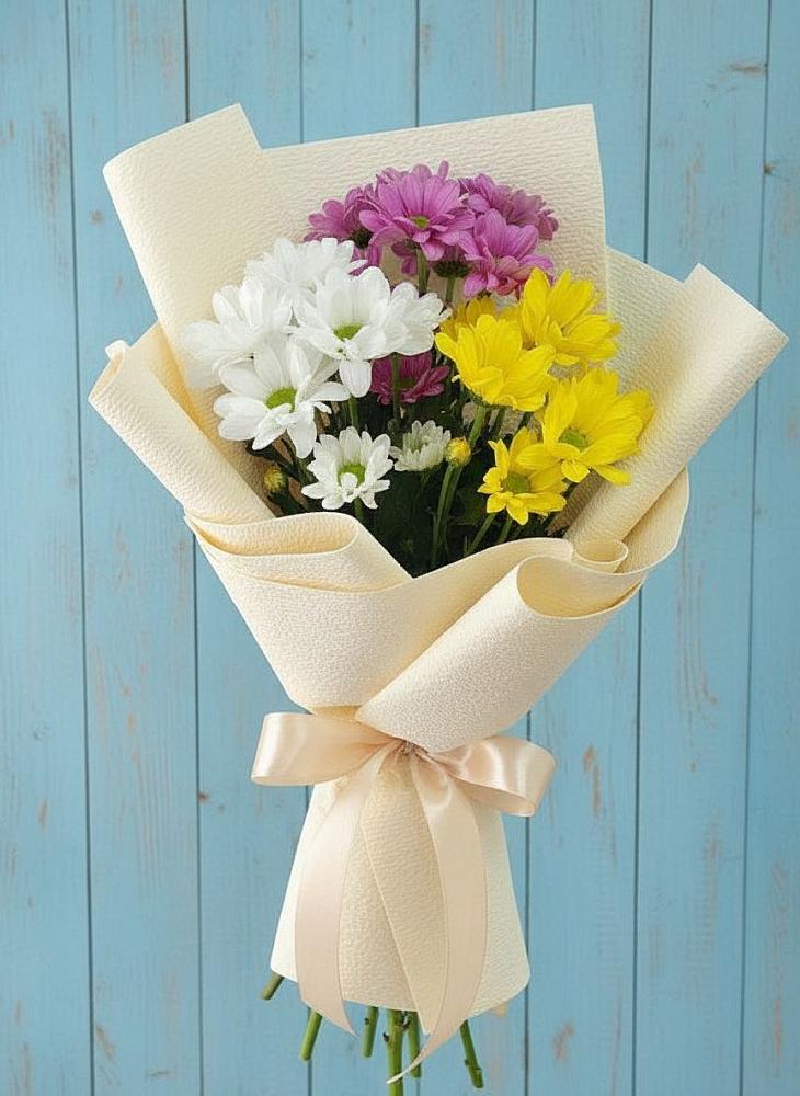 Букет цветов из: Хризантемы в Николо-Урюпино