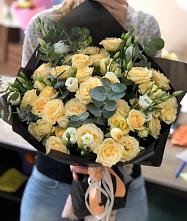 Букет цветов из:  Розы и Лизиантусы #REPLACE_PRED# Николо-Урюпино