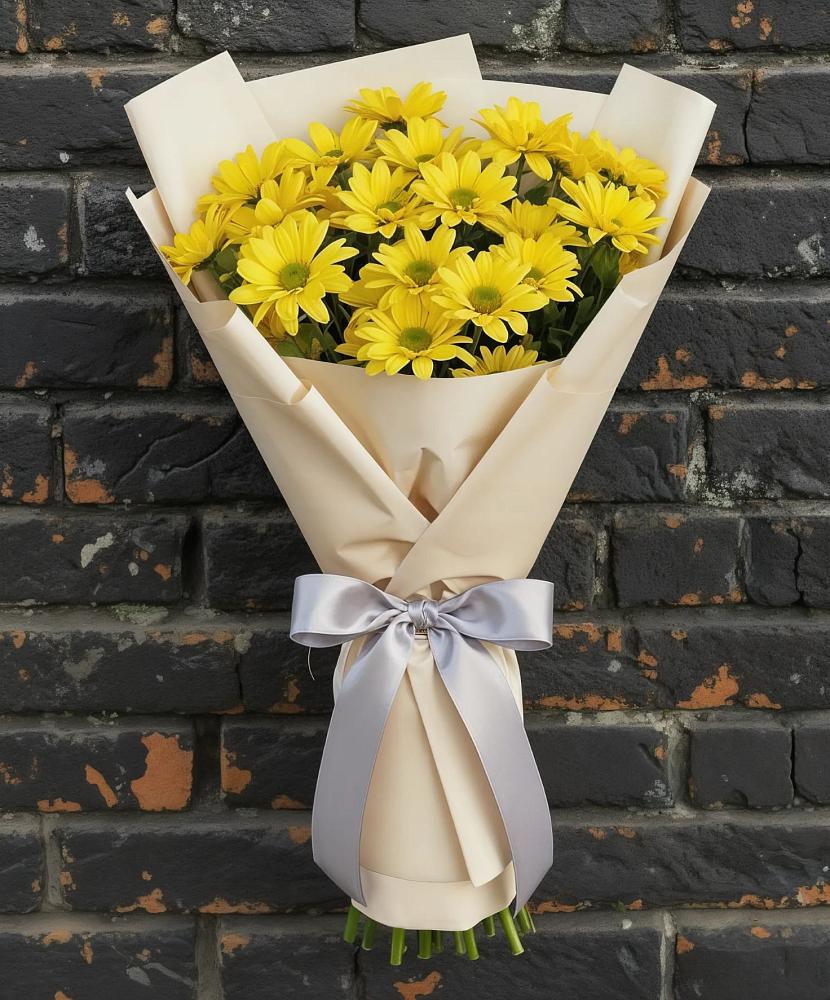 Букет цветов из: Хризантемы в Николо-Урюпино