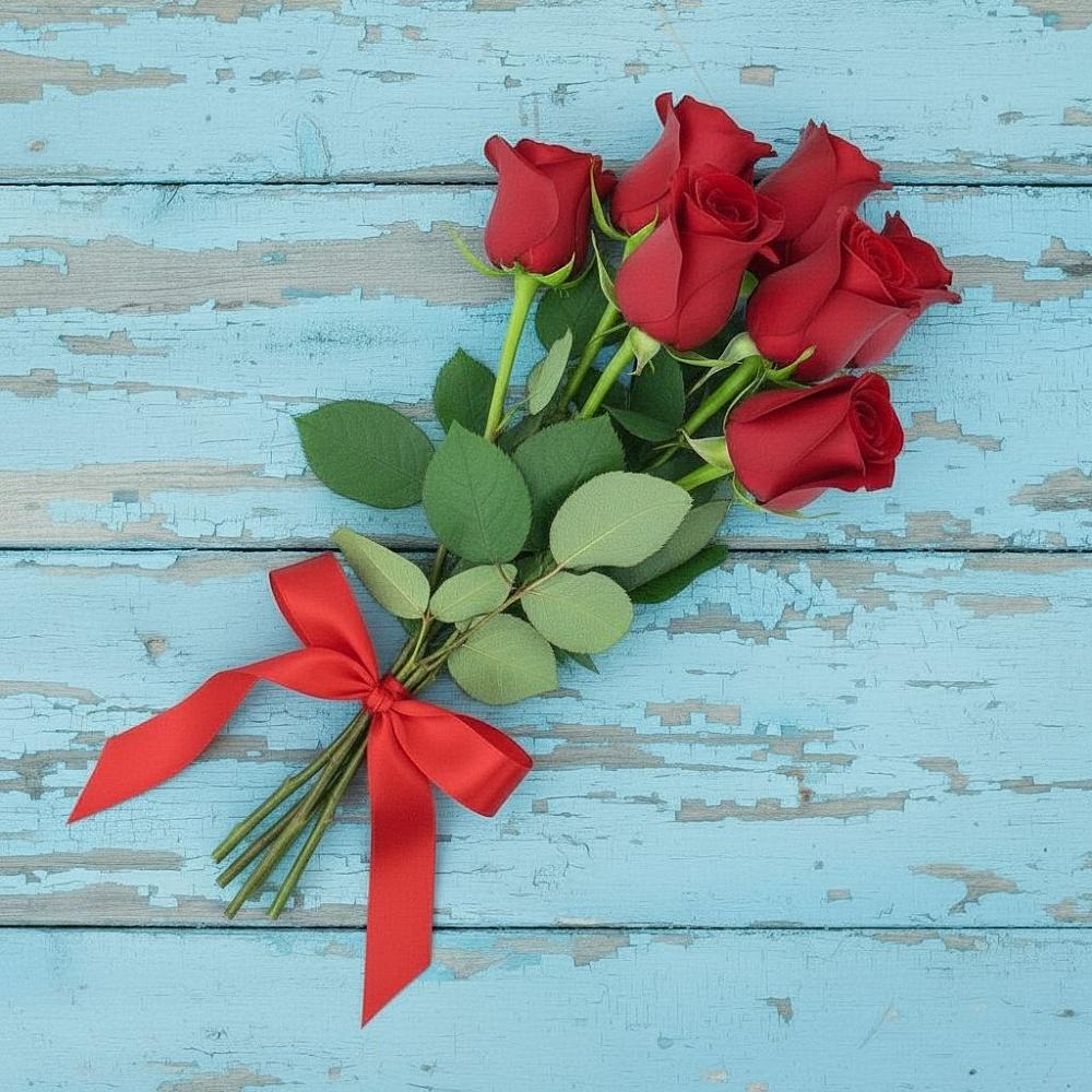 Букет Красные розы в Николо-Урюпино