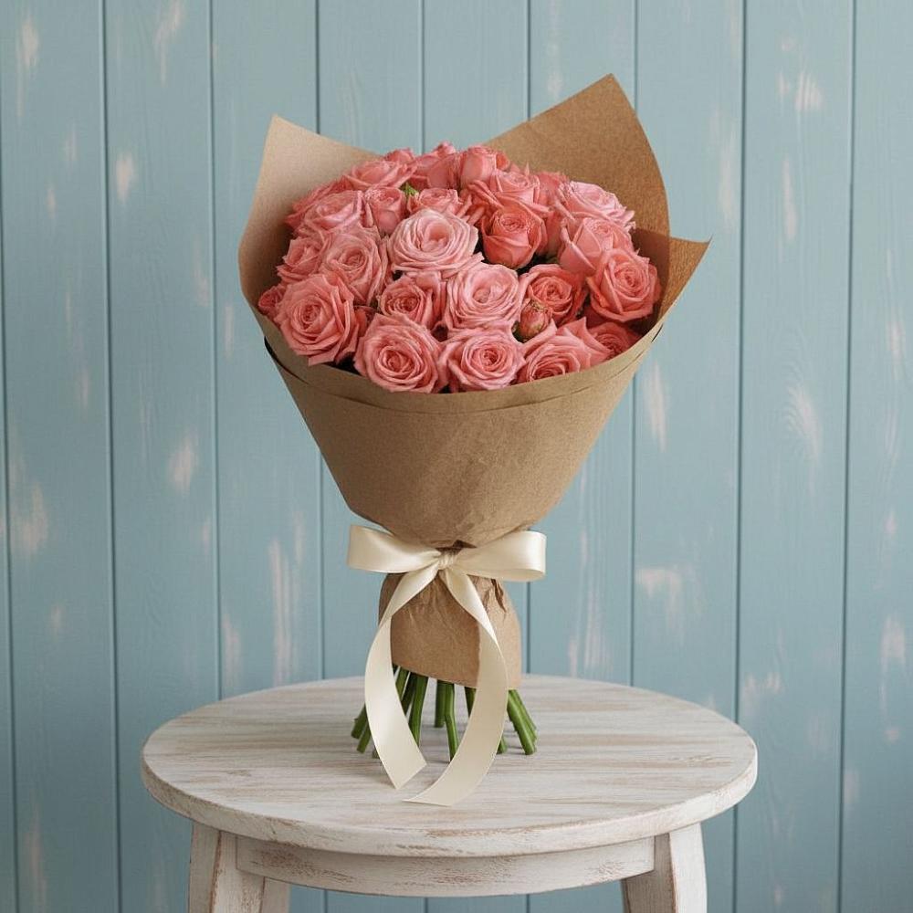 Букет цветов из: Розы в Николо-Урюпино