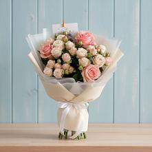 Букет цветов из:  Розы в Николо-Урюпино