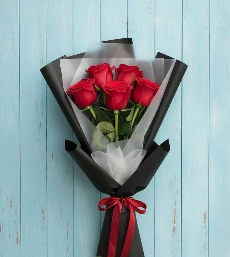 Букет цветов из: Розы в Николо-Урюпино