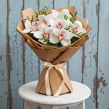 Букет цветов из:  Орхидеи и Розы в Николо-Урюпино